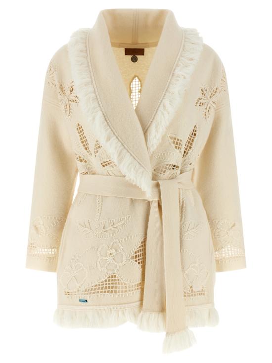 26SS 알라누이 가디건 LWHB064R26KNI025OFOFOFOF White