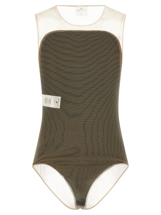 26SS 쿠레쥬 바디수트 티셔츠 226CBD183PL01599999 Black - COURREGES