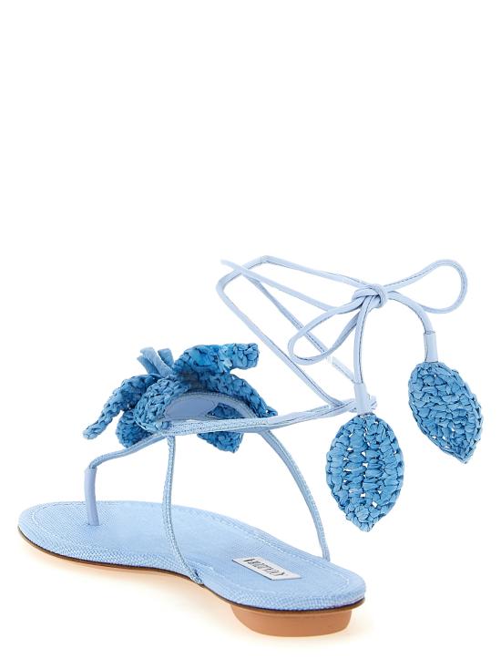 26SS 아쿠아주라 샌들 CAOFLAS0WRNBABYBLUE Light Blue - AQUAZZURA