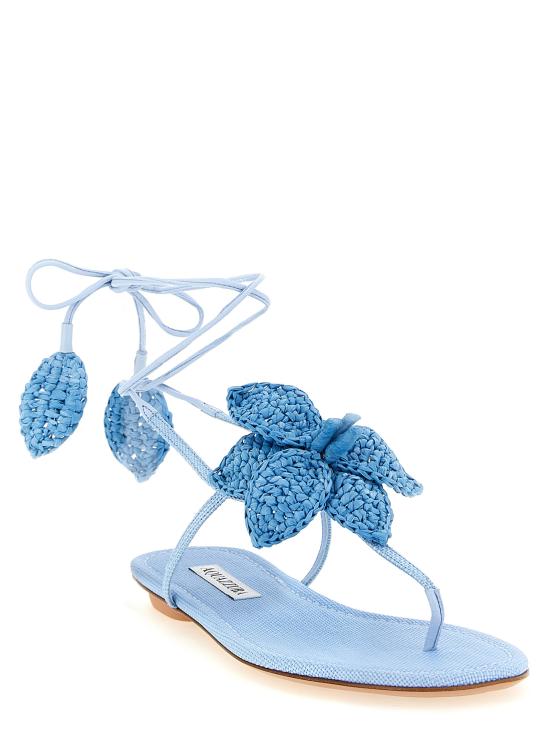 26SS 아쿠아주라 샌들 CAOFLAS0WRNBABYBLUE Light Blue - AQUAZZURA