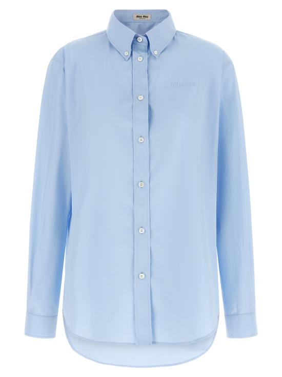26SS 미우미우 셔츠 MK1693SOOO19SEF0013 Light Blue