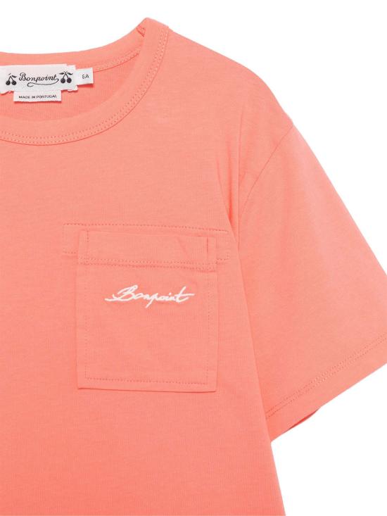 26SS [키즈] 봉쁘앙 티셔츠 S06BTSK00008 035 CORAIL - BONPOINT