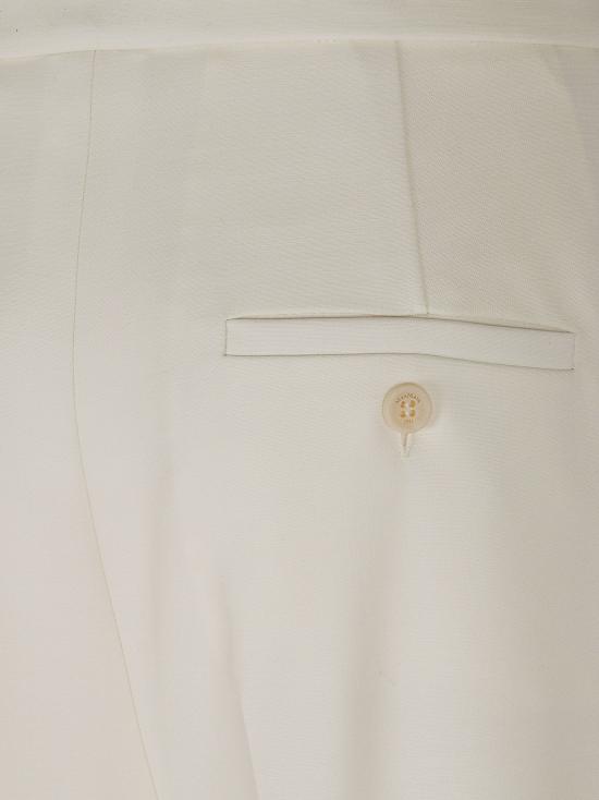 26SS 막스마라 수트 팬츠 2611131111600 001 BIANCO AVORIO - MAX MARA