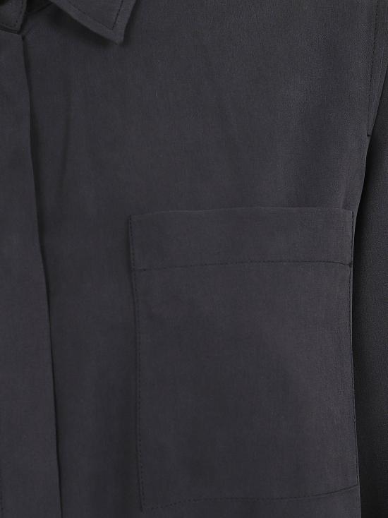 26SS 막스마라 시아마세 실크 셔츠 2611111151600 010 BLU MARINO - MAX MARA