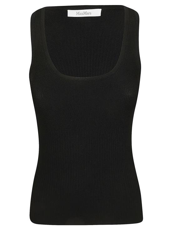 26SS 막스마라 민소매 티셔츠 2611361032600 009 NERO