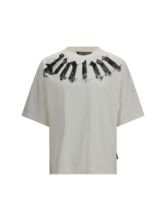 26SS 팜앤젤스 반팔 티셔츠 PMAA10DS26JER002 0310 WHITE