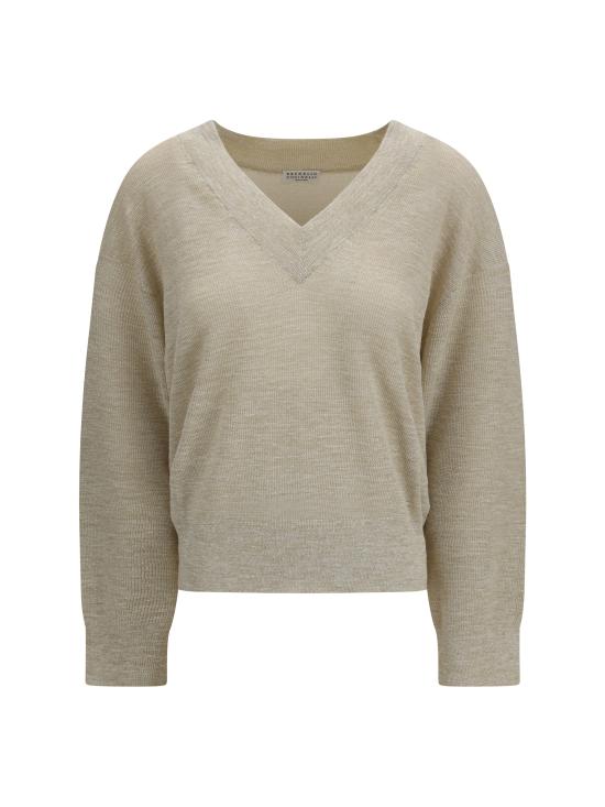 26SS 브루넬로 쿠치넬리 스웨터 M8Q257102 C6894 BEIGE