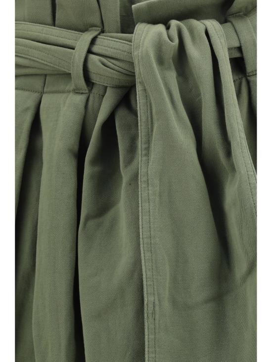 26SS 발망 스트레이트 팬츠 GF0PQ285CG64 7EC GREEN - BALMAIN