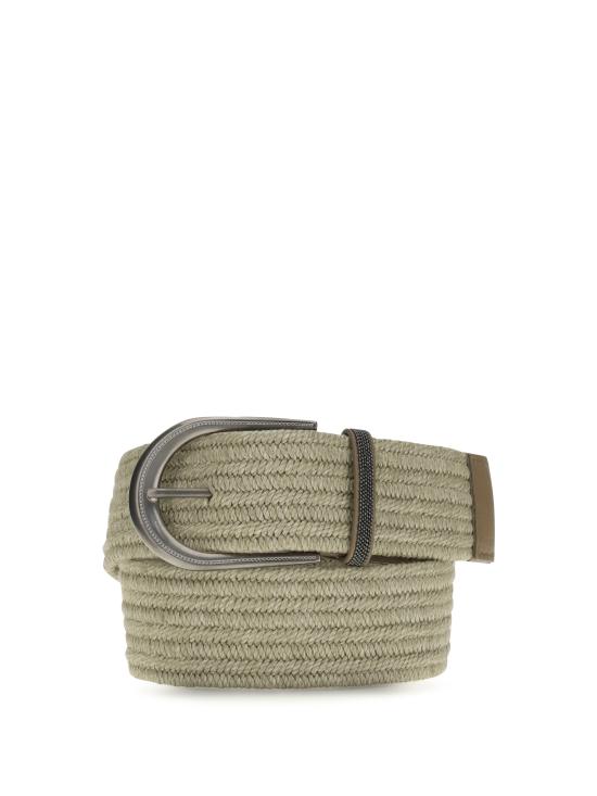 26SS 브루넬로 쿠치넬리 레귤러 벨트 M0NALC523 CGREG BEIGE