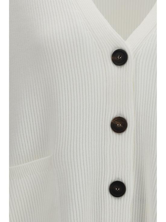 26SS 브루넬로 쿠치넬리 스웨터 M19259516 C2723 WHITE - BRUNELLO CUCINELLI