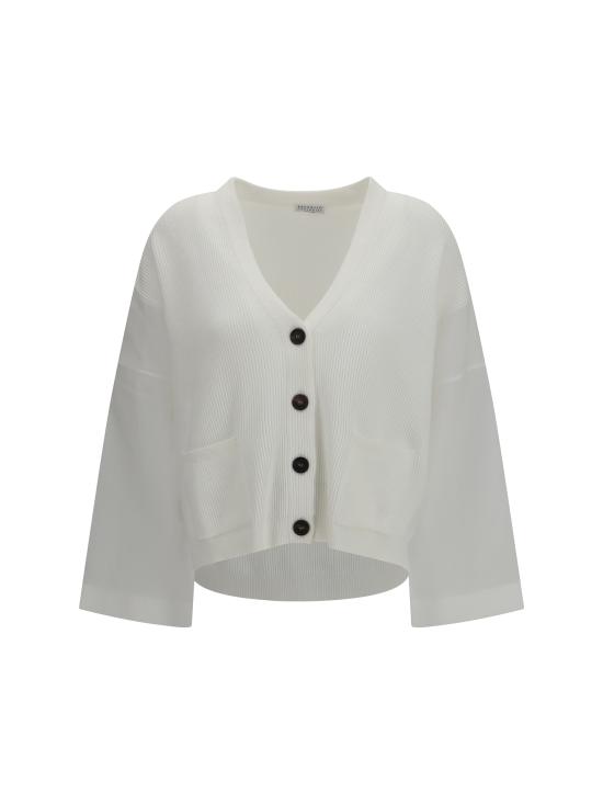 26SS 브루넬로 쿠치넬리 스웨터 M19259516 C2723 WHITE