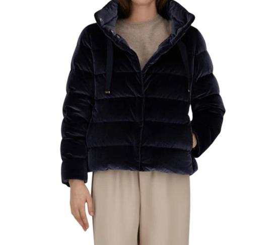 25FW 에르노 스무스 벨벳 재킷 PI002180D 15020S9200 MMARRONE - HERNO