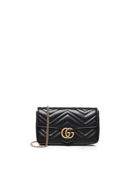 26SS 구찌 GG 마몽 스몰 숄더백 751526 AACCE1061 Nero - GUCCI