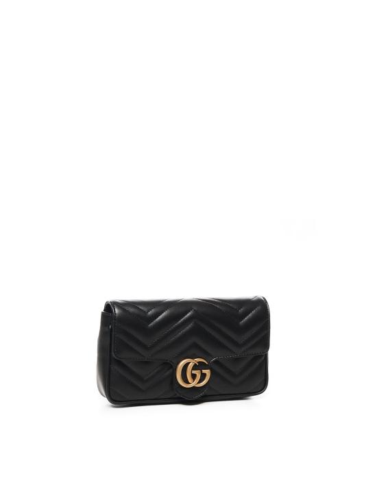 26SS 구찌 GG 마몽 스몰 숄더백 751526 AACCE1061 Nero - GUCCI