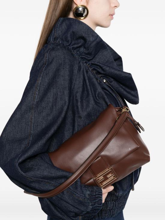26SS 펜디 맘마백 미디엄 8BR833 AQ0DF1PPM Marrone - FENDI
