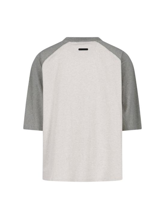 26SS 피어오브갓 반팔 티셔츠 125SP264062F OATMEAL CONCRETE HEATHER Grey - FEAR OF GOD