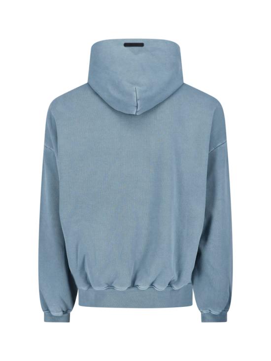 26SS 피어오브갓 후드 티셔츠 192SP266593F FADED COASTAL Blue - FEAR OF GOD