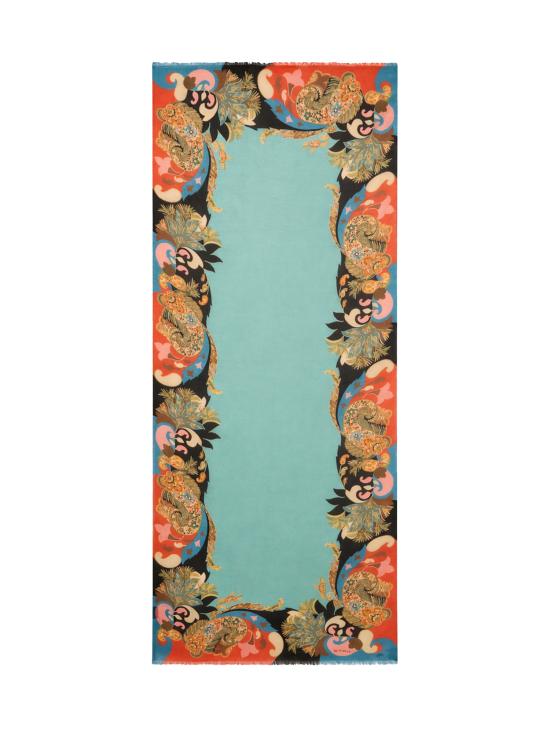 26SS 에트로 머플러/스카프 WATA0010AKI68 X0888 LIGHT BLUE