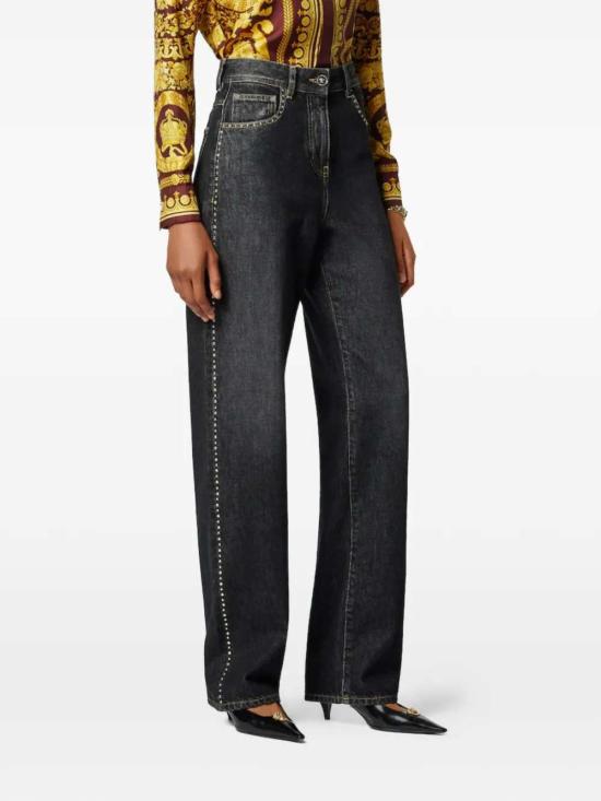 26SS 베르사체 데님 팬츠 10224521A16477 1D040 BLACK - VERSACE