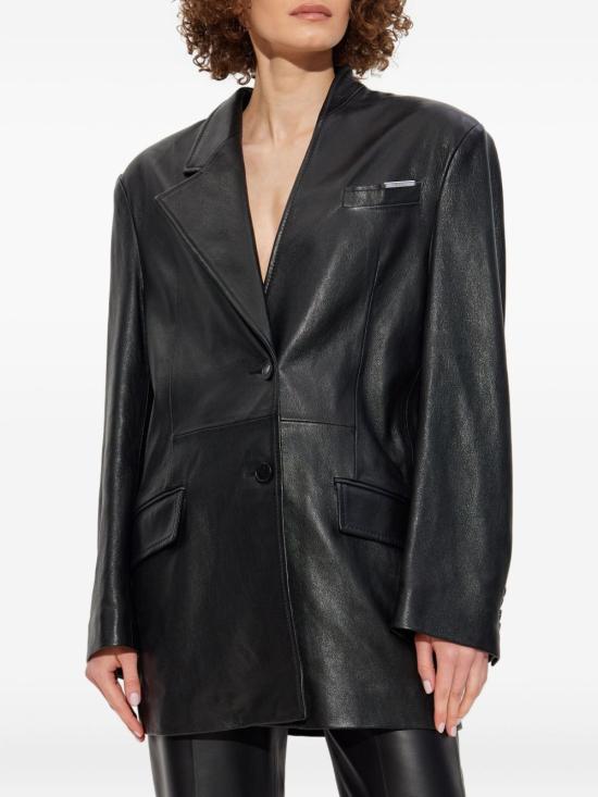 26SS 디 아티코 수트 자켓 251WCG00084LBT137AA 100 Black - THE ATTICO
