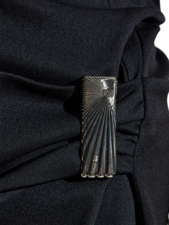 26SS 디 아티코 숏 원피스 251WCW00250WWW061AA 100 Black - THE ATTICO