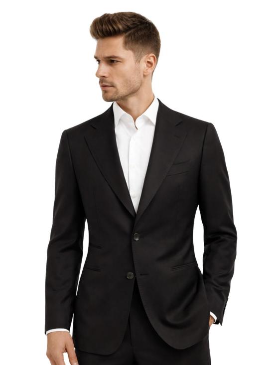 26SS 프랜지스 콜렉션 수트 자켓 26U7TUATXA68UP 98 Black - FRANZESE COLLECTION