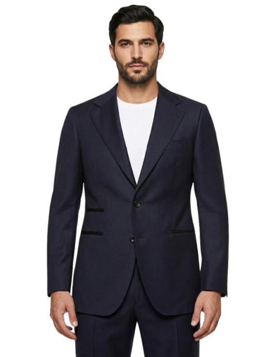 26SS 프랜지스 콜렉션 수트 자켓 26U7TUATXA68UP 73 Blue - FRANZESE COLLECTION