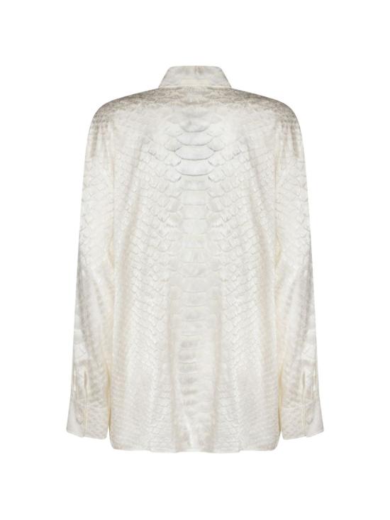 26SS 로베르토 카발리 셔츠 WWT700HES36 00052 Bianco - ROBERTO CAVALLI