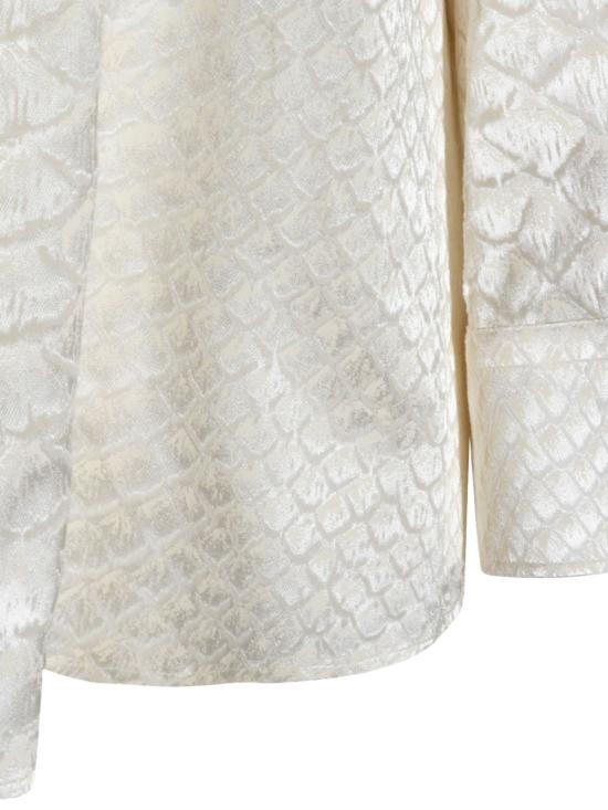 26SS 로베르토 카발리 셔츠 WWT700HES36 00052 Bianco - ROBERTO CAVALLI