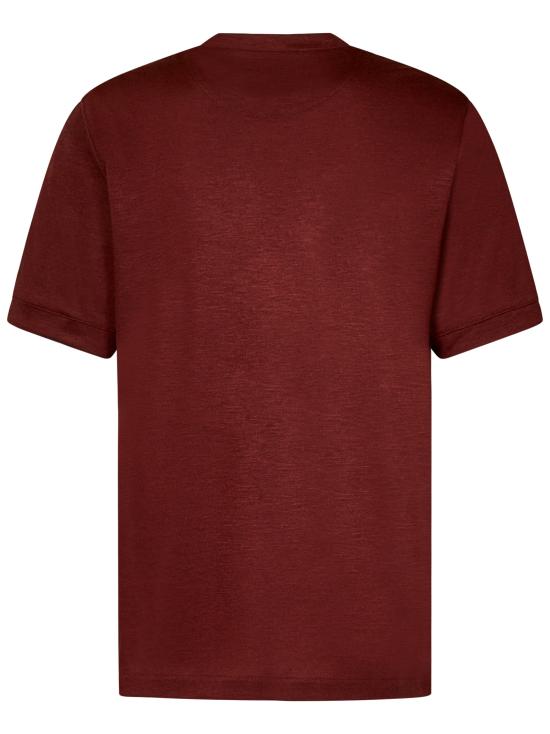 26SS 프랜지스 콜렉션 반팔 티셔츠 FRTH94 BORDEAUX Bordeau - FRANZESE COLLECTION