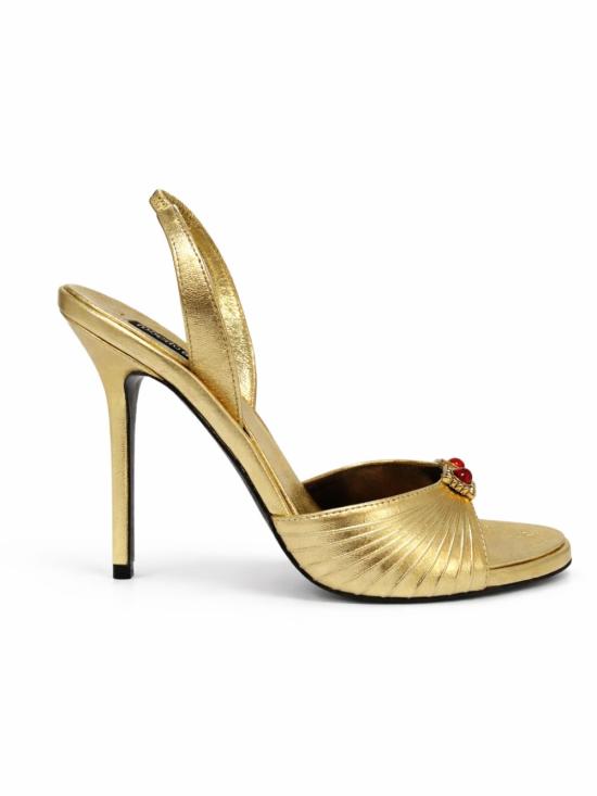 26SS 로베르토 카발리 힐/펌프스 WWS005PG236 00240 Oro