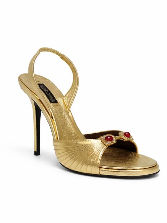 26SS 로베르토 카발리 힐/펌프스 WWS005PG236 00240 Oro - ROBERTO CAVALLI