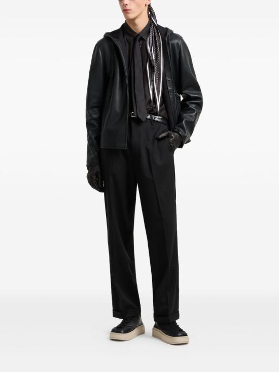 26SS 엠포리오 아르마니 긴팔 셔츠 EM001537AF17293 UC001 Black - EMPORIO ARMANI