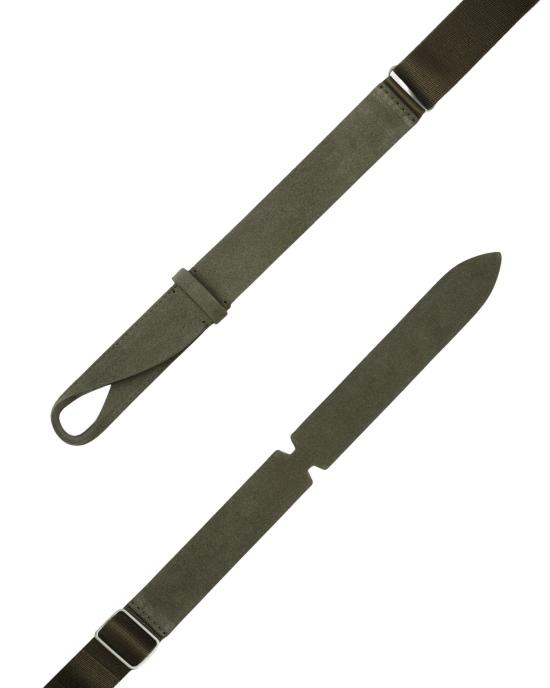 26SS 오르치아니 가죽 벨트 NB0002 MILITARE - ORCIANI