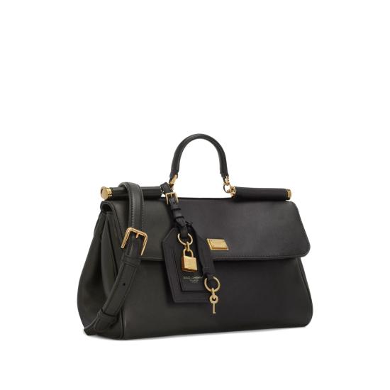 26SS 돌체앤가바나 마이 시실리 핸드백 BB7782 B7321 80999 BLACK - DOLCE & GABBANA