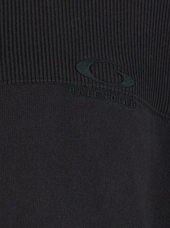 26SS 발렌시아가 긴팔 티셔츠 868667T34471441 Black - BALENCIAGA