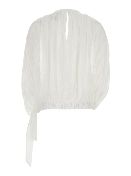 26SS 세미쿠튀르 블라우스 S6SI12A210 White - SEMI-COUTURE