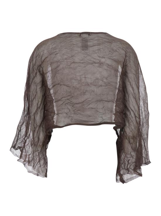 26SS 안토넬리 피렌체 블라우스 41765Q0126420229 Brown - ANTONELLI FIRENZE