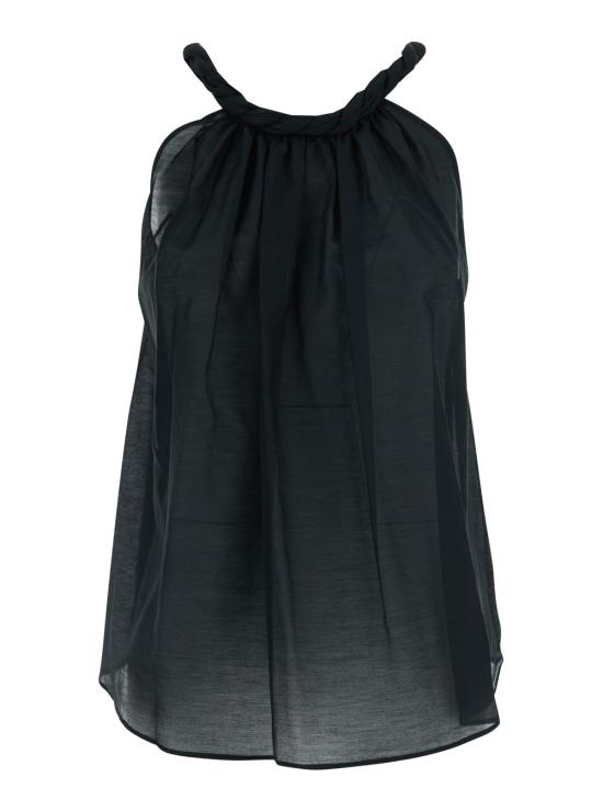 26SS 세미쿠튀르 민소매 티셔츠 S6SI02Y690 Black