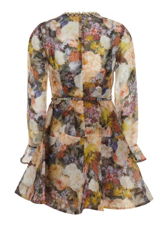 26SS 짐머만 숏 원피스 7562DS262RSTE Multicolor - ZIMMERMANN