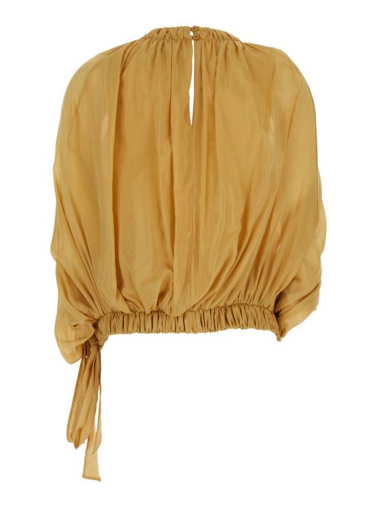 26SS 세미쿠튀르 블라우스 S6SI12T310 Yellow - SEMI-COUTURE