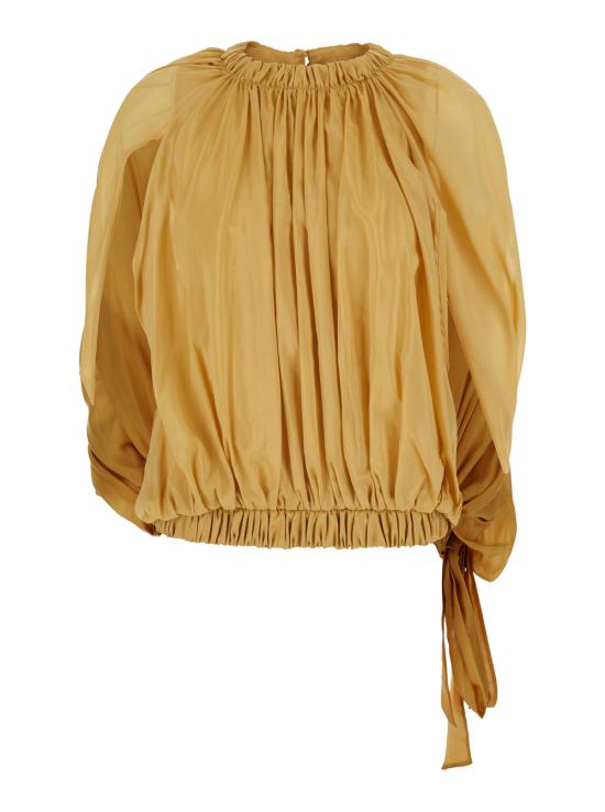 26SS 세미쿠튀르 블라우스 S6SI12T310 Yellow
