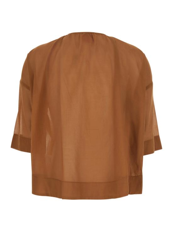 26SS 메르씨 블라우스 CAM037RUST Brown - MERCI