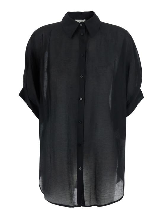 26SS RAME 블라우스 NSCAM14TVI0426BLACK Black