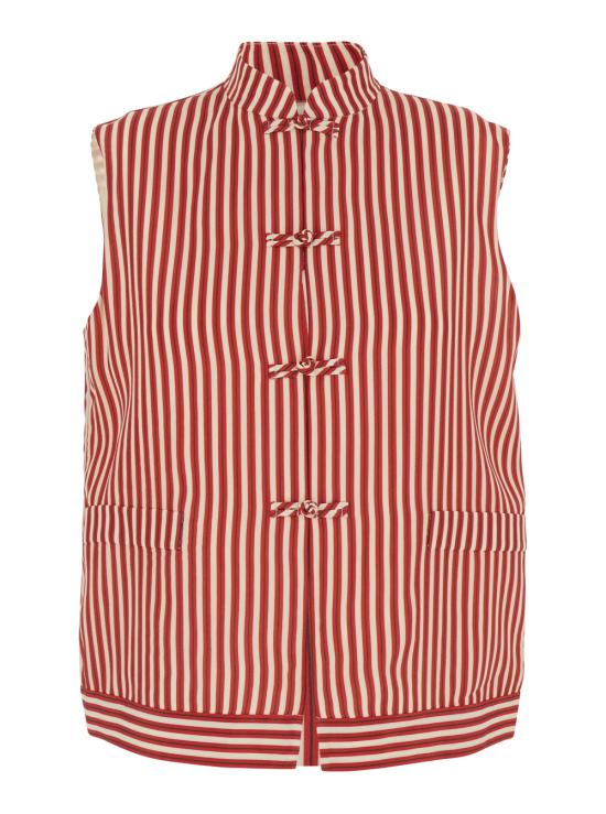 26SS 후이 셔츠 HW21GD3643REDSTRIPES Red