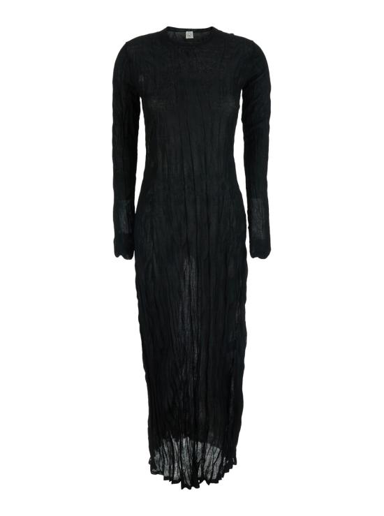 26SS 토템 롱 원피스 262WRD0326YA0244001 Black