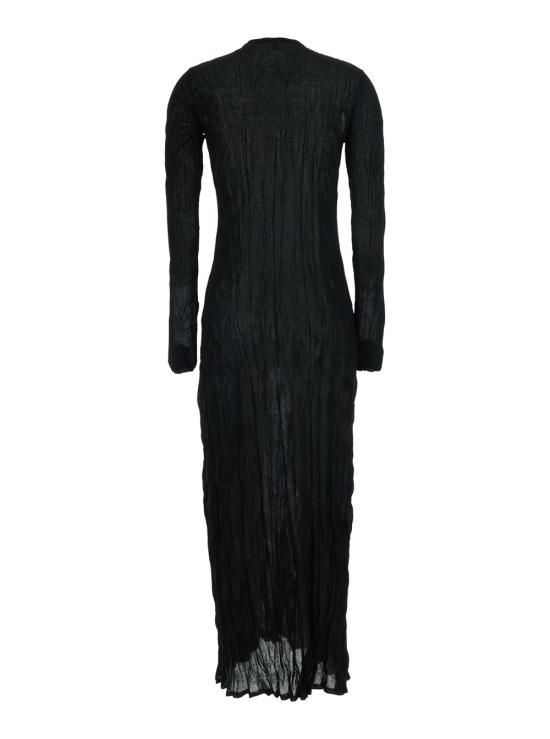 26SS 토템 롱 원피스 262WRD0326YA0244001 Black - TOTEME