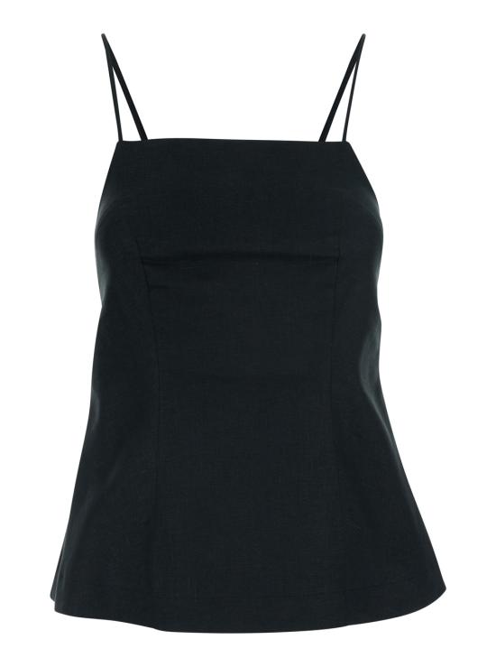 26SS 세미쿠튀르 민소매 티셔츠 S6SN04Y690 Black