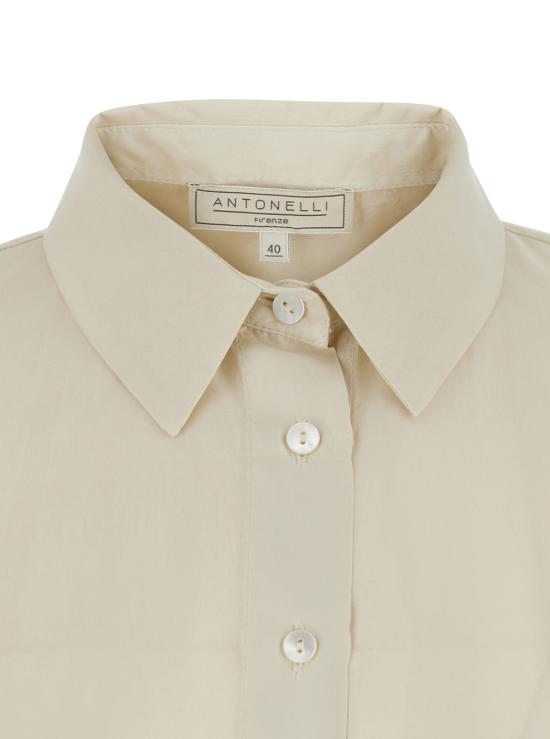 26SS 안토넬리 피렌체 셔츠 L2535Q253110 White - ANTONELLI FIRENZE