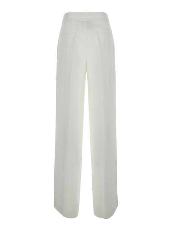 26SS 세미쿠튀르 스트레이트 팬츠 S6SM22A030 White - SEMI-COUTURE